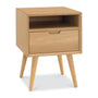 Orbit 1 Drawer Night Stand - Oak
