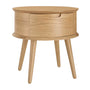 Saturn 1 Drawer Nightstand - Oak
