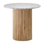 Cosmos Side Table (Oak, Terrazzo) - Cosmos Side Table (Oak, Terrazzo)