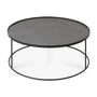 Tray Round Coffee Table - Black
