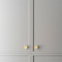 Ascot Knob - Brass / Small