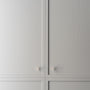 Ascot Knob - Nickel / Small