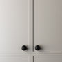 Hubble Marble Knob - Black / Large