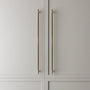 Linear Pull - Aged Brass / Large