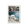 Coastal Rocks Framed Print - 33 x 45cm