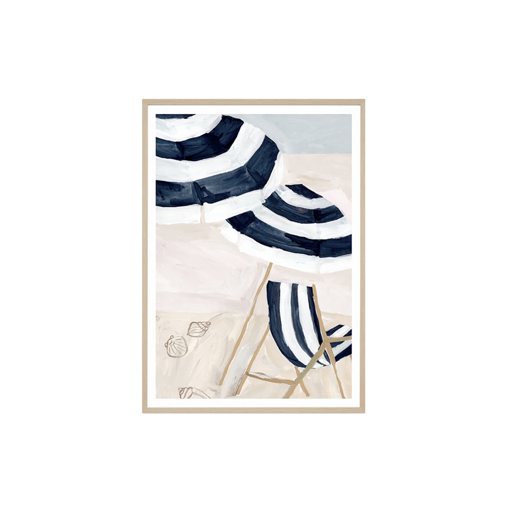 European Beach 1 Framed Print