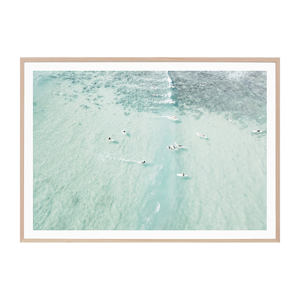 Reefside Surfers Print