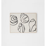 Shell Collection Framed Screenprint