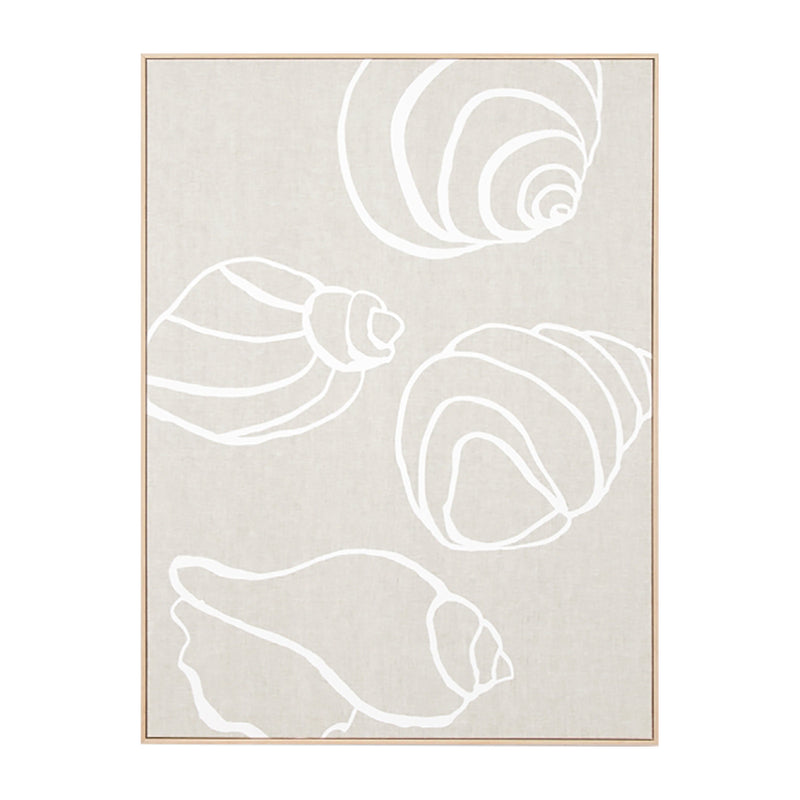 Shell Collection Framed Screenprint