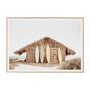 Surf Hut Print - 45 x 62cm