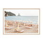 Sunset Parasols Framed Print - 44 x 33cm