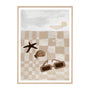 Summer Picnic 2 Framed Print - Natural / 33 x 45cm