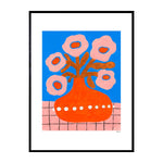 Flowers in a Pearl Vase Print