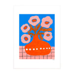 Flowers in a Pearl Vase Print