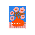 Flowers in a Pearl Vase Print