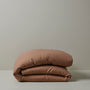Ravello Linen Quilt Cover - Biscuit / King