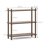 Sandi 3 Tier Bookshelf