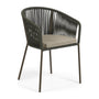 Yanet Alfresco Dining Arm Chair - Green