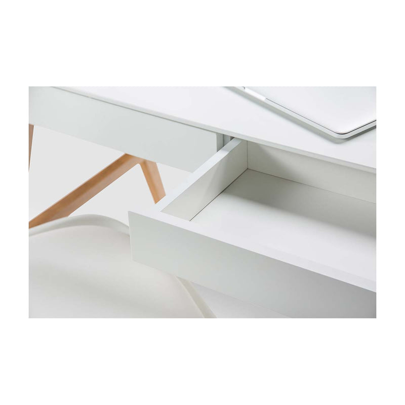 Nordic Style 2 Drawer Desk