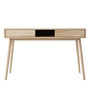 Twist Desk with 2 Drawers - Oak