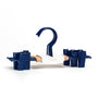 Kids' Clip Hangers (Set of 5) - Navy