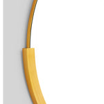 Dawn Round Mirror (Brass)