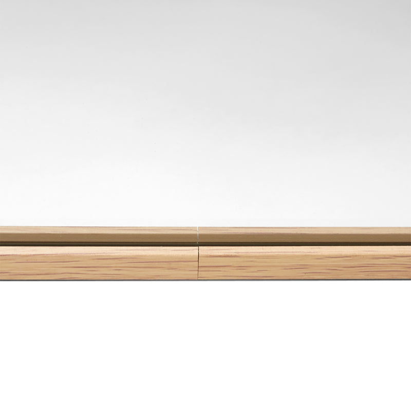 Simplicity Standing Arch Curve Mirror (Oak)