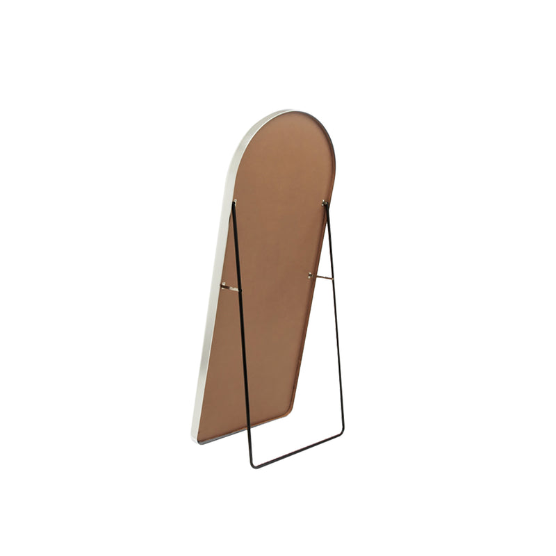 Simplicity Standing Arch Curve Mirror (Silver)