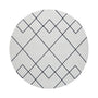 Paradise Diego Round Rug - Black / 2.4m Diameter