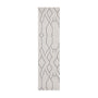 Paradise Ivy Runner Rug - Grey / 0.8 x 3m