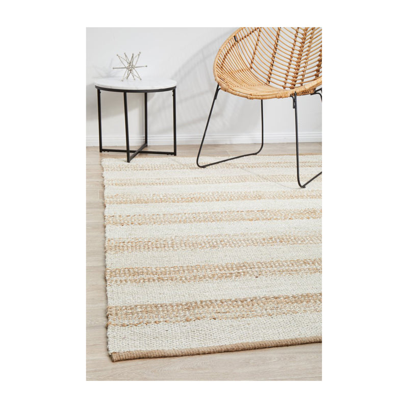 Noosa 555 Rug (Natural, White)