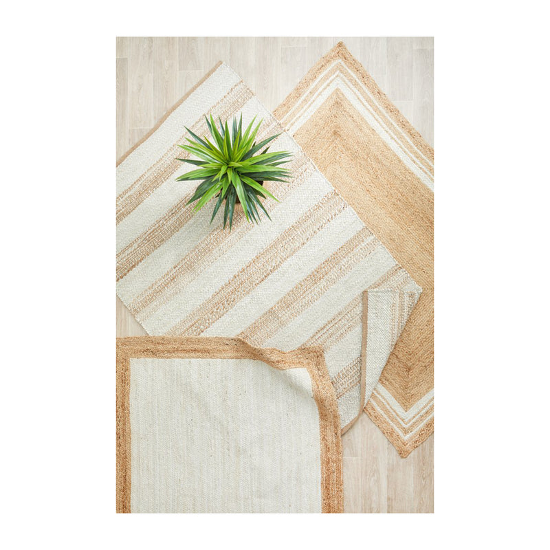 Noosa 555 Rug (Natural, White)