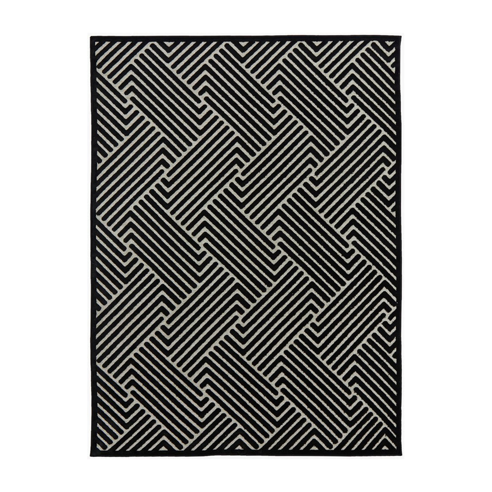 York Rug (Black/Gold)