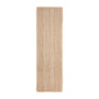 Bondi Rectangle Runner Rug (Natural) - 0.8 x 3m