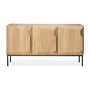 Stairs 3 Door Sideboard - Oak