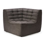 N701 Corner Seater Modular Sofa - Dark Grey