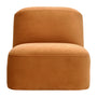Muse Armless Modular Piece - Malibu Caramel