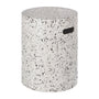 Jenell Alfresco Side Table - White Terrazzo