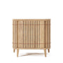 Koppar Side Table (Right Hinges) - Oak