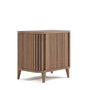 Koppar Side Table (Right Hinges) - Teak