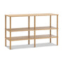 Ollie Display Shelving Unit - Oak