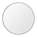 Flynn Round Mirror (Black)