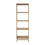 Twist Open Bookcase - Oak
