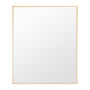 Bella Rectangle Mirror - Brass