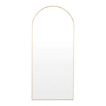 Bjorn Arch Floor Mirror (Brass)