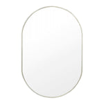Bjorn Oval Mirror (Silver)