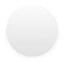 Dawn Round Mirror (Bright White) - 61.5 x 63cm