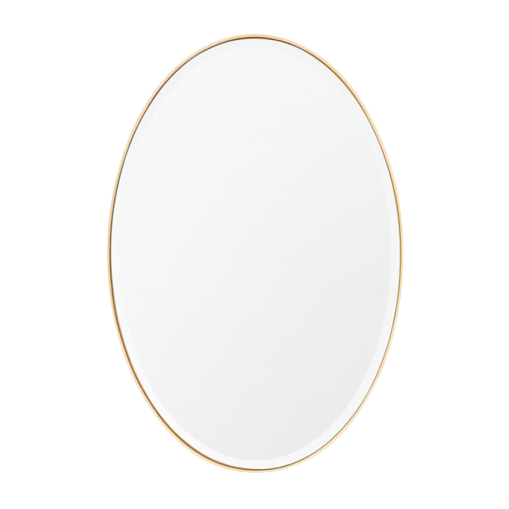 Lolita Oval Mirror (Brass)