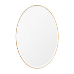 Lolita Oval Mirror (Brass)