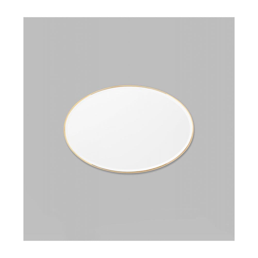 Lolita Oval Mirror (Brass)